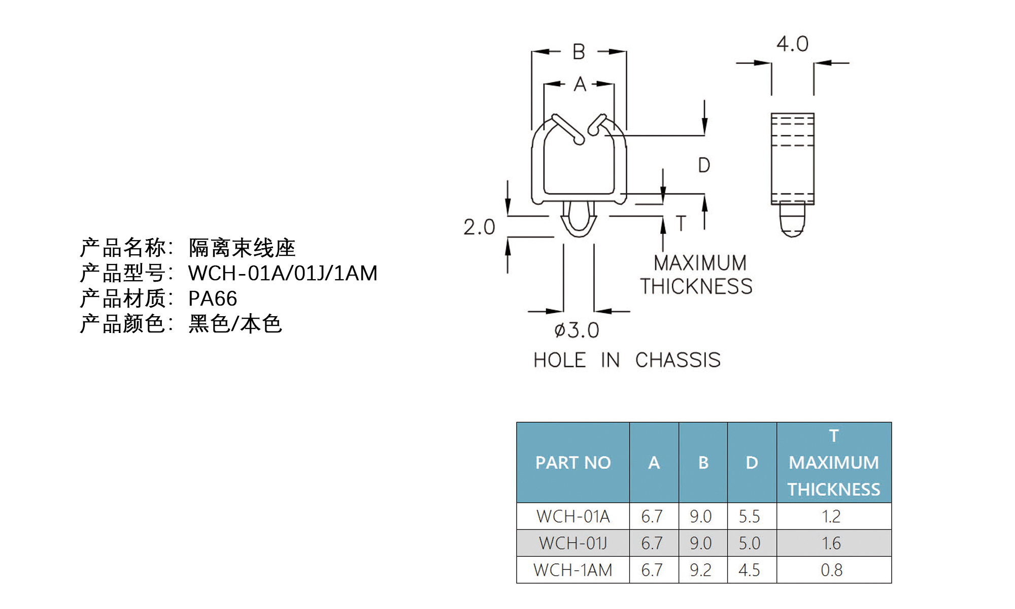 隔离束线座 WCH-01A